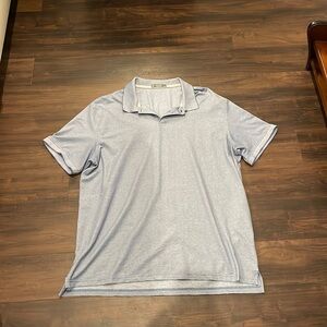 Member’s Mark Pique Stretch Cotton Polo Blue XXL